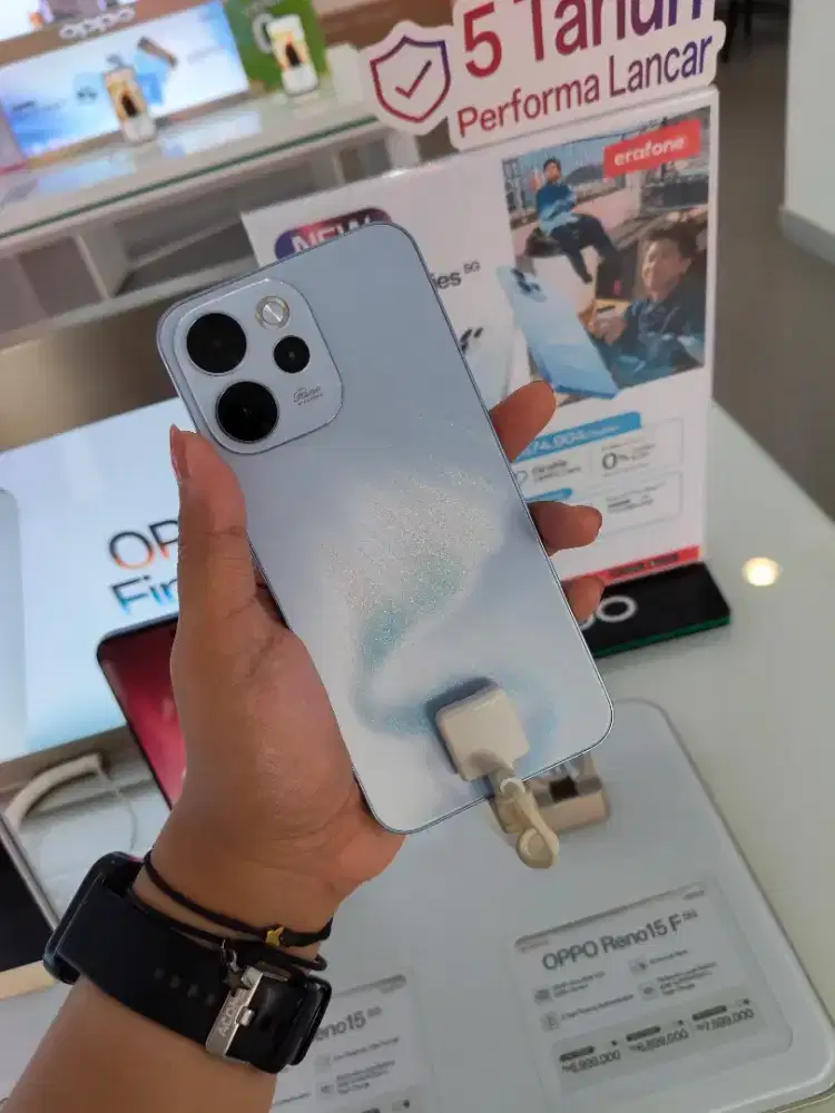 NEW OPPO RENO 15F GARANSI RESMI | CICILAN RINGAN BUNGA 0% TANPA DP