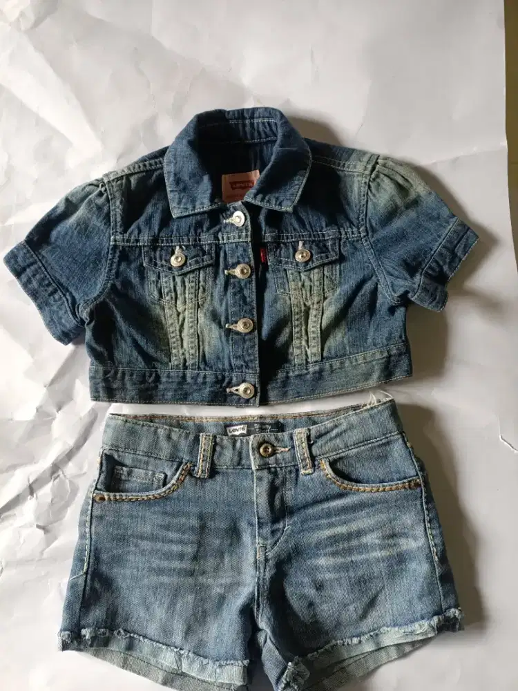 Jaket dan Celana Jeans anak merk Levi's 100 % original