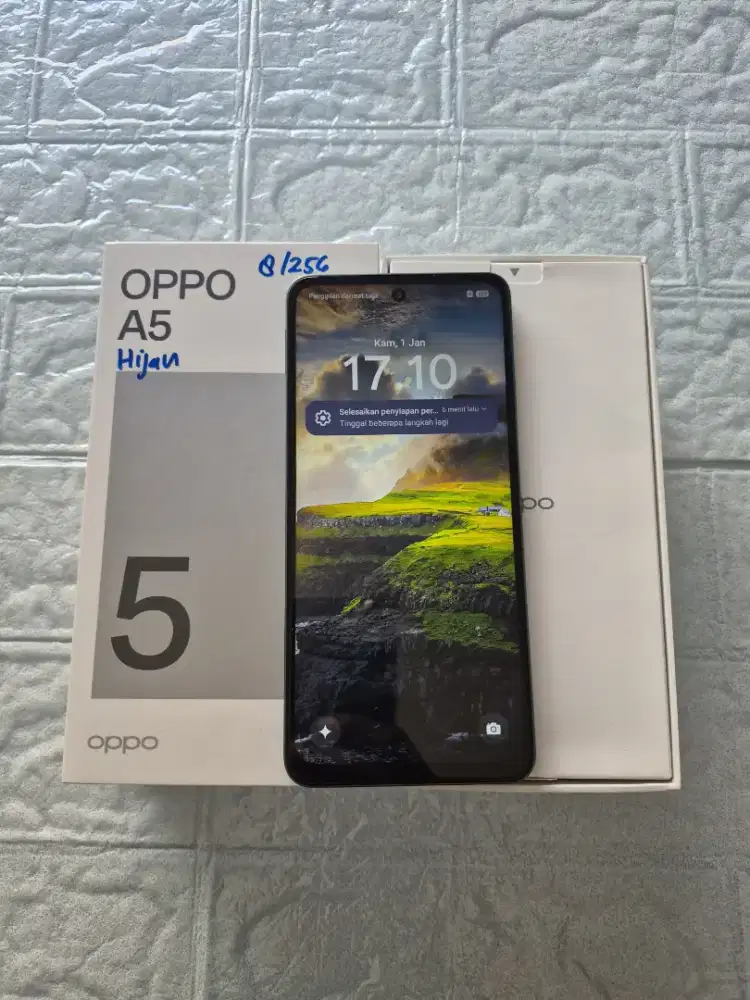 Oppo A5 Hijau 8/256gb