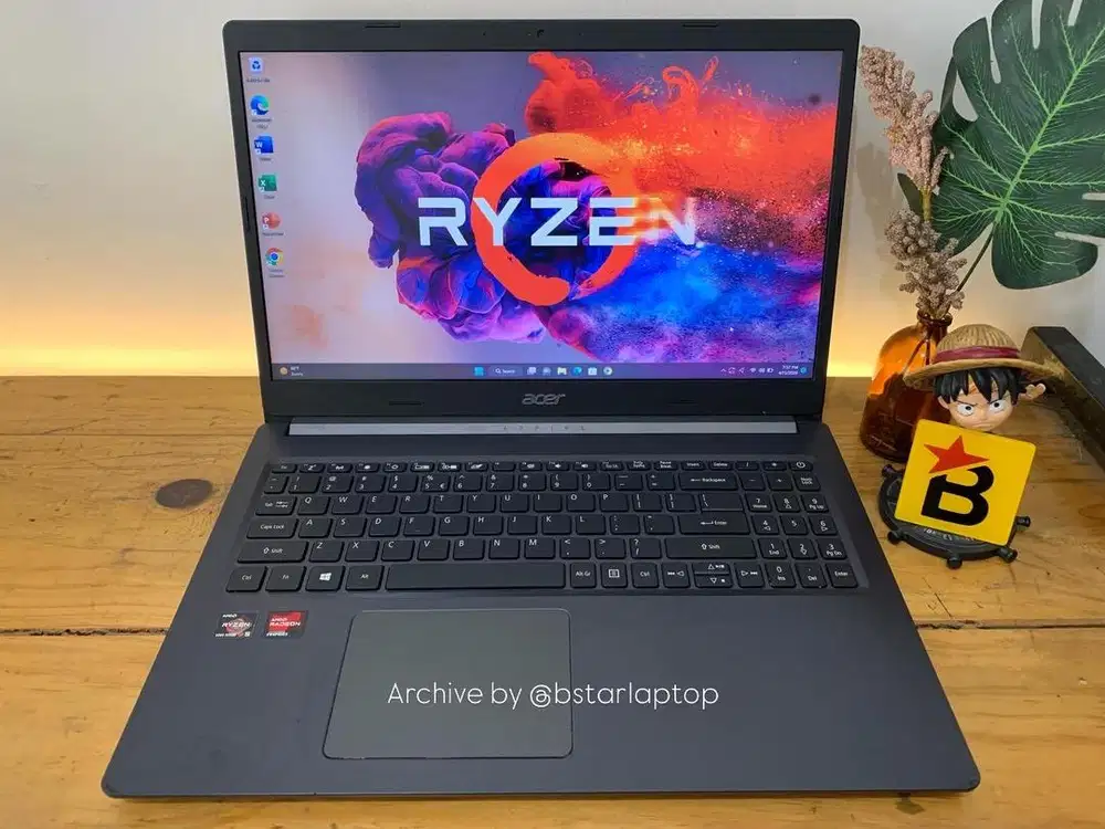 Laptop Acer Asprie 5 Ryzen 5 5500U RAM 8 / 512 GB Cocok buat Desain