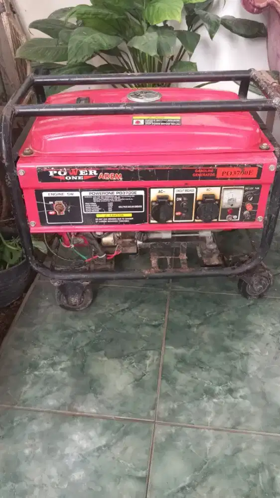 Genset merk power one  3500watt