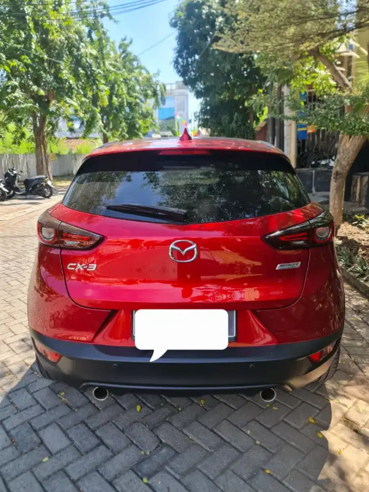 JUAL CEPAT,GARASI PENUH,MAZDA CX 3 SPORT AT 2020 wr Soul Red metalik