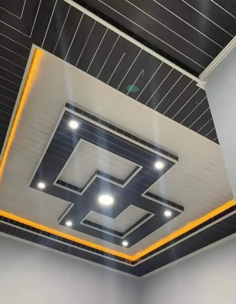 Menerima pemasangan plafon PVC