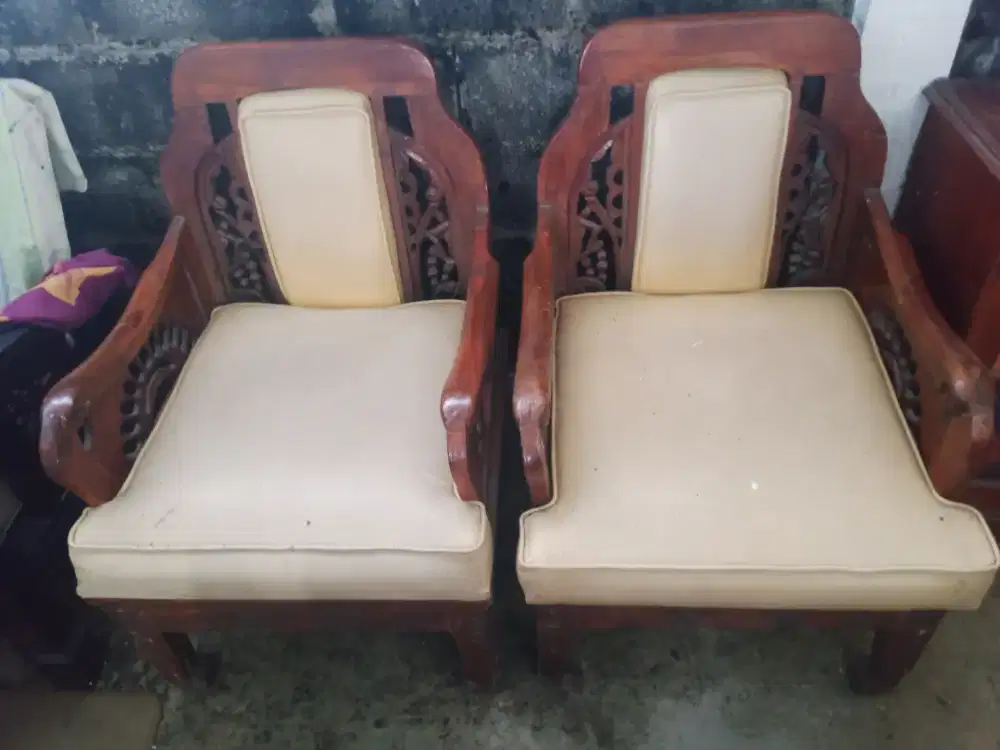 kursi jepara jati klasik elegan