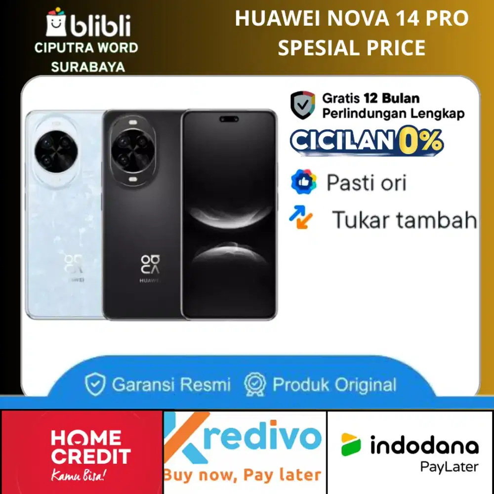 Huawei Nova 14 Pro Bergaransi Resmi