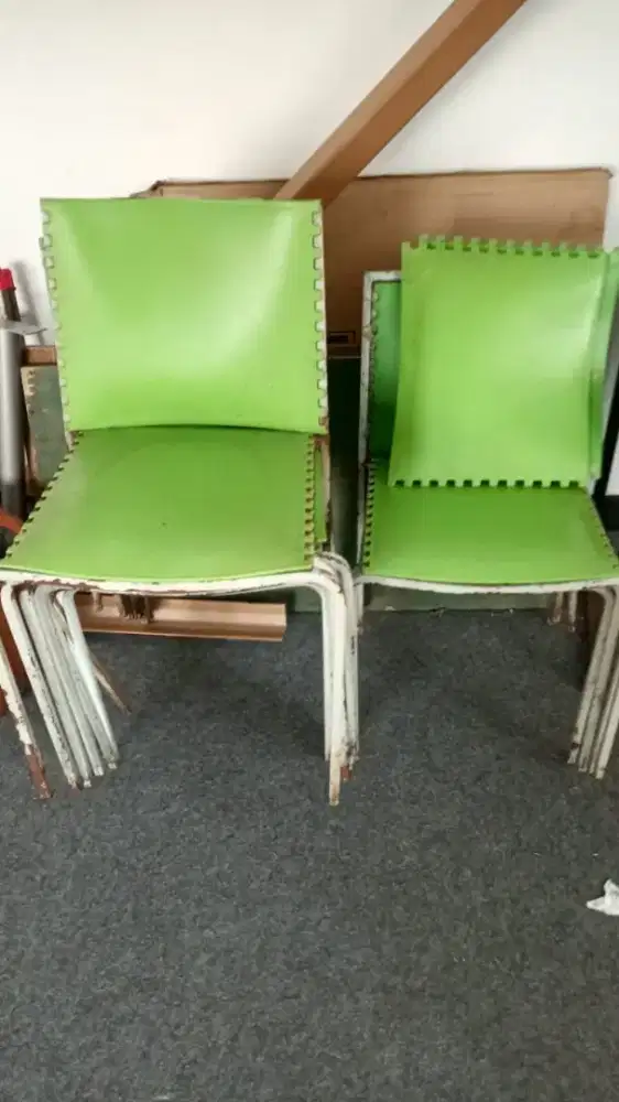 Cuci Gudang! Paket Meja Kantor & Kursi Cafe/Tunggu