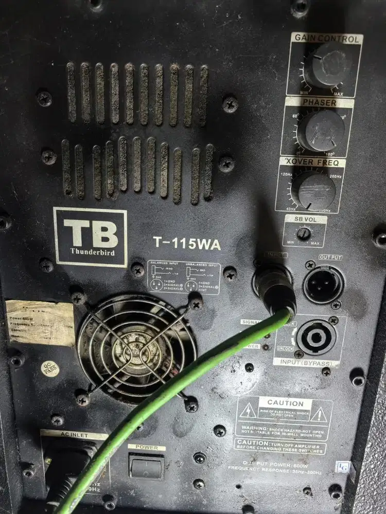 Thunder bird Subwoofer 15inchi