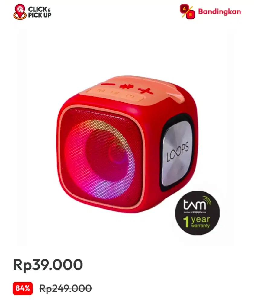 Promo speaker loopss