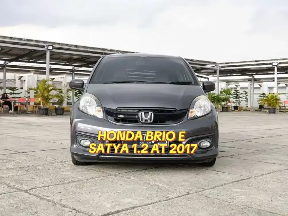 HONDA BRIO E SATYA 1.2 AT 2017/KM105RB/PAJAK 3-2027