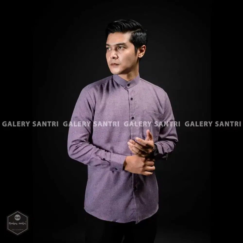 KEMEJA KOKO - KEMKO SHANGHAI EKSKLUSIF - KATUN MADINAH PREMIUM