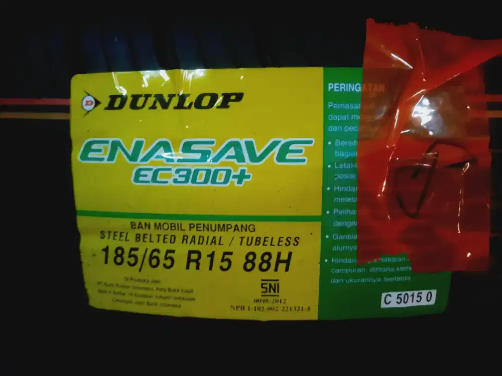 Dunlop r15 185/65 baru nik 2026