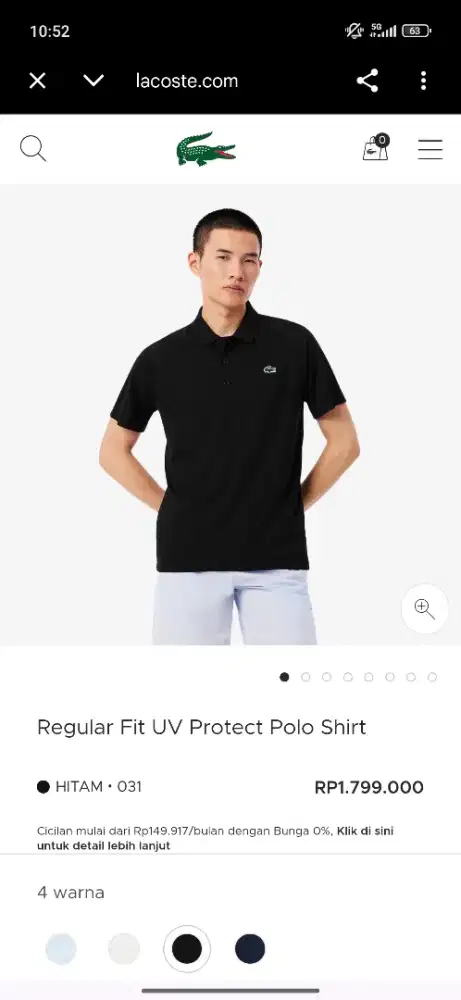 Polo Lacoste original