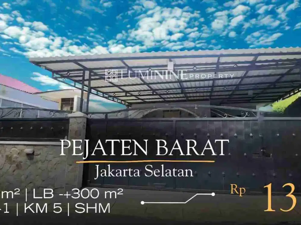 DIJUAL RUMAH CANTIK DI PEJATEN BARAT - JAKSEL