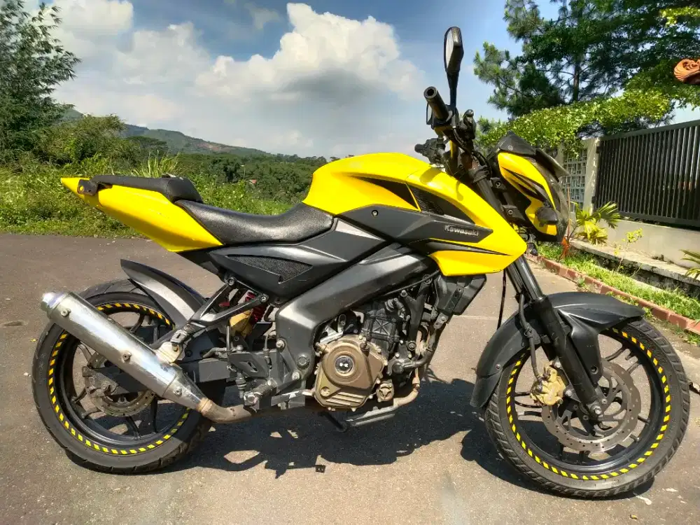 Kawasaki ns200 starter on motor bandung