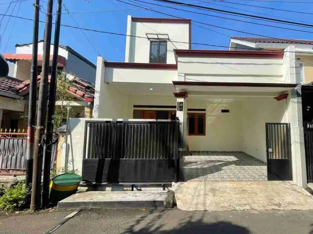 dijual rumah baru renovasi di pondok bambu permai jakarta timur