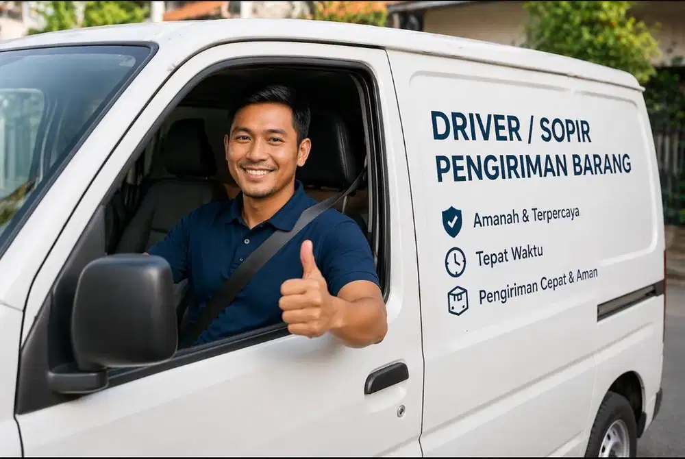 Dicari Driver / Sopir Pengiriman Barang (SIM A/B) – Area Jakarta Utara