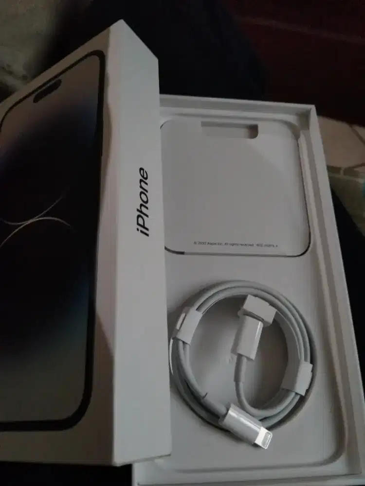 USB c to lightning ex iP 14PM  - unused (baru)