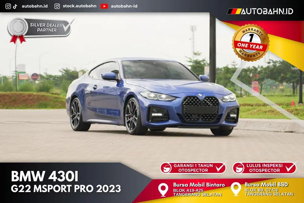 (DP 70jt) BMW 430i Coupe M-Sport Pro 2023 (G22)