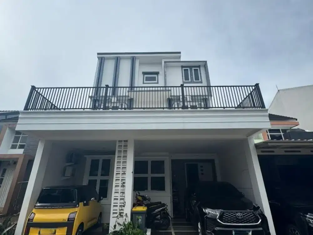 Rumah 2 Lantai Bintaro Sektor 9 Tangerang Selatan – Full Furnished, Siap Huni