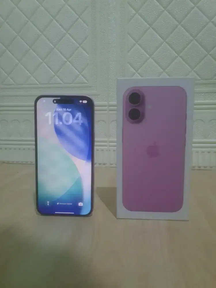 Iphone 16 plus 128 pink