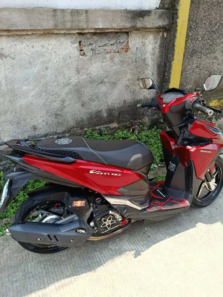 Vario 125 Merah Glosy tahun 2015