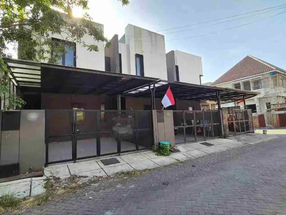 Disewakan Rumah baru 2 Lt Di Darmo Harapan indah Dekat RS Mitra Keluarga Satelit