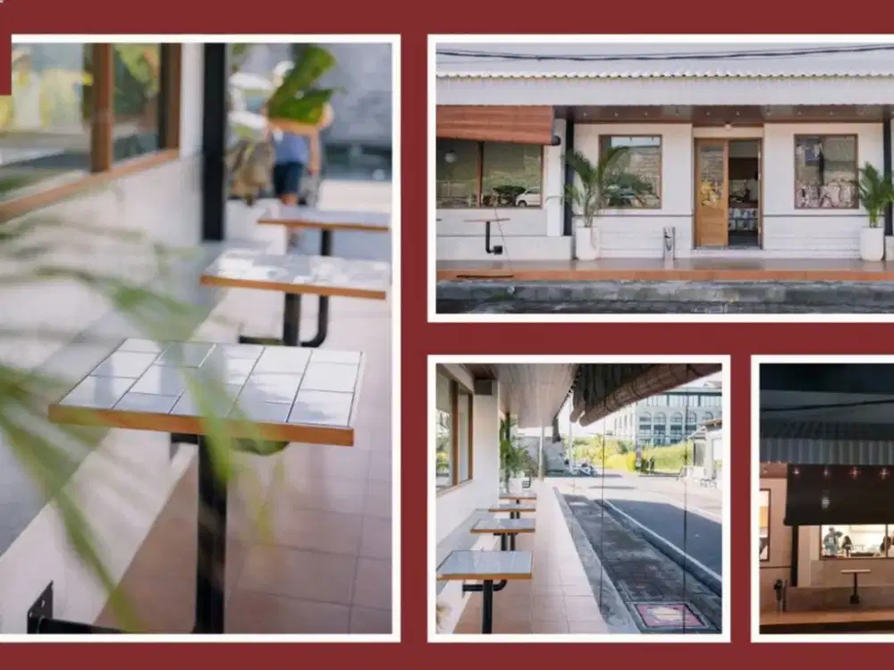 Ex Cafe Full Furnished Disewakan, di Area Premium Seminyak