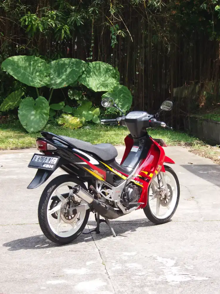 Satria Hiu 2005 120 2 tak Mulus Siap Pakai Pajak ON Kaleng ON Panjang