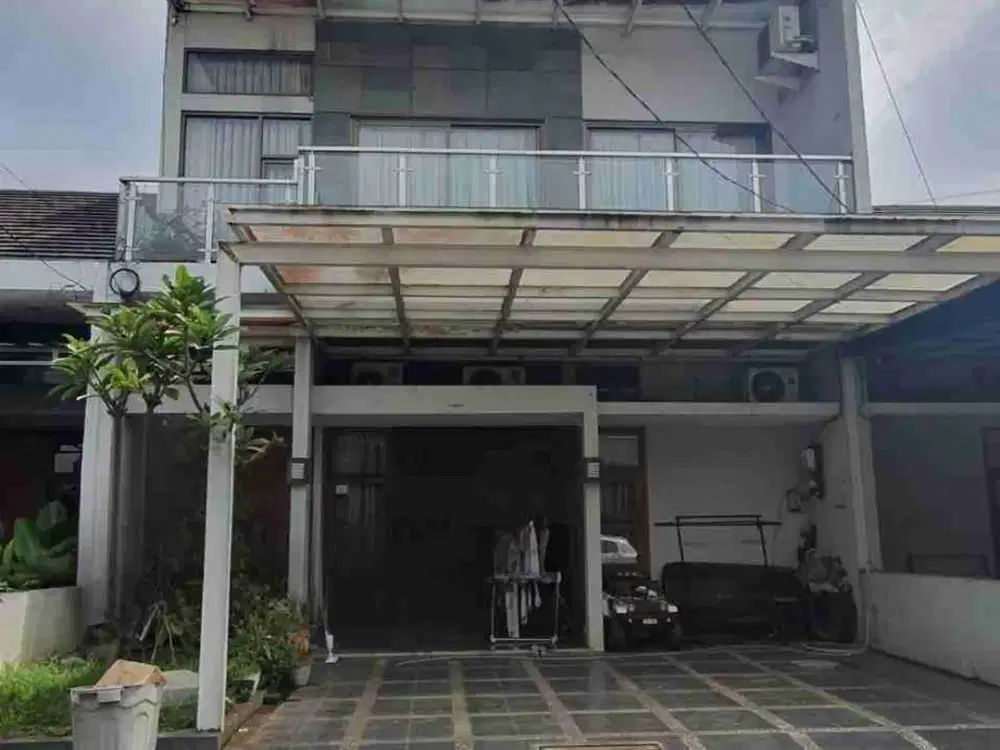 rumah 3lantai lokasi strategia siap huni dekat podomoro park bojongsoang bandung