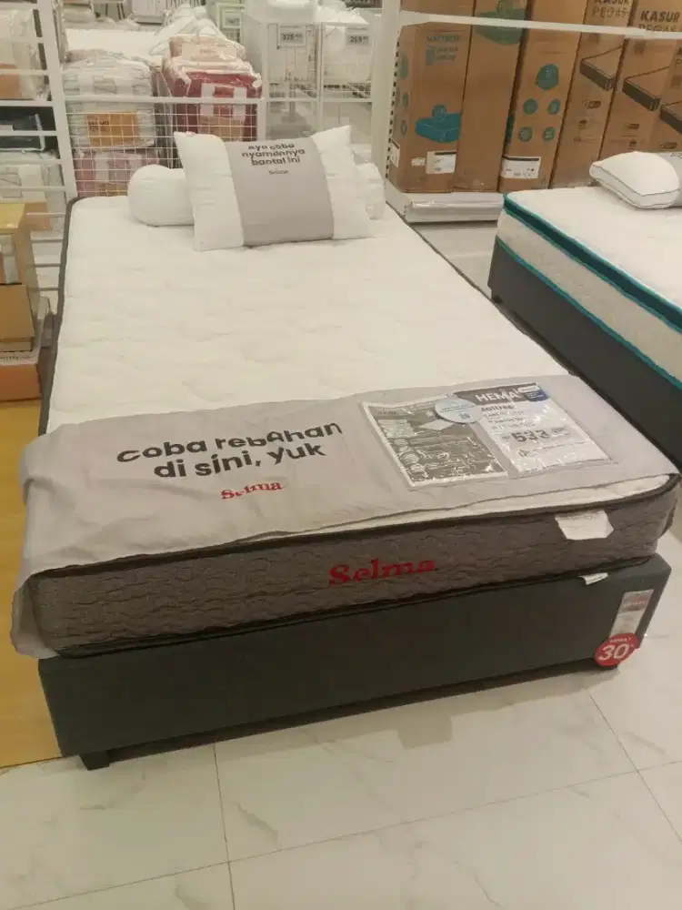 Kasur spring bed ukuran 100x200