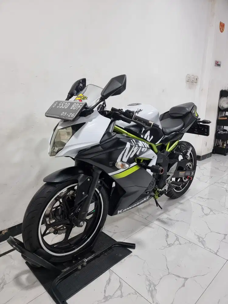 Kawasaki Ninja 250 SL Fi 2021 / 2022 bulan 9 Pajak panjang KM 6 RB