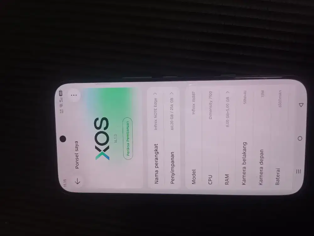 Infinix Note Edge 5G