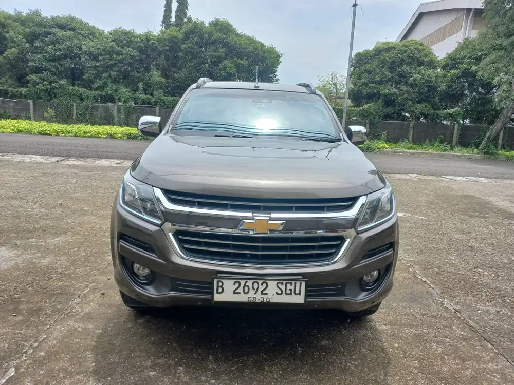 [MURAH DP 10Jt] Trailblazer 2.5 LTZ Diesel AT 2017, Coklat