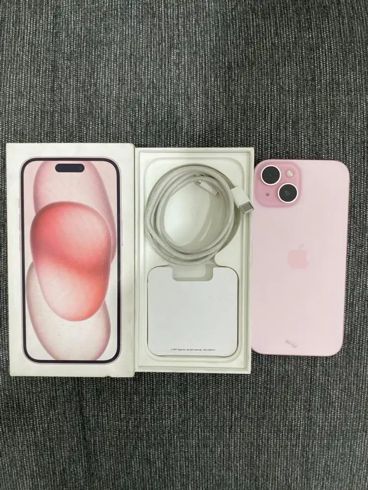 IPHONE 15 128GB IBOX SECOND PINK