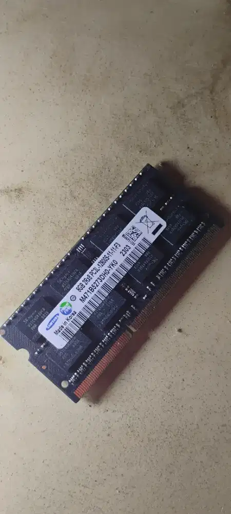 Ram laptop 8gb ddr3l