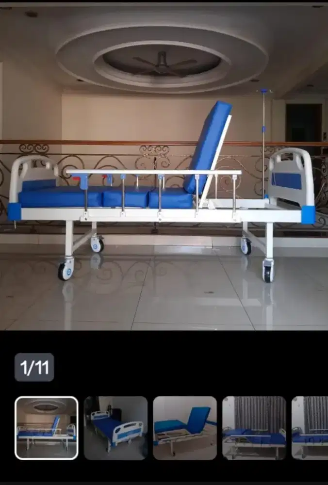 Luna Life 2 engkol bed pasien/lansia