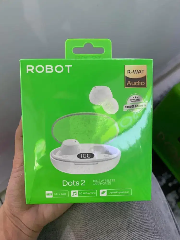 hadset bluotooth robot dots 2