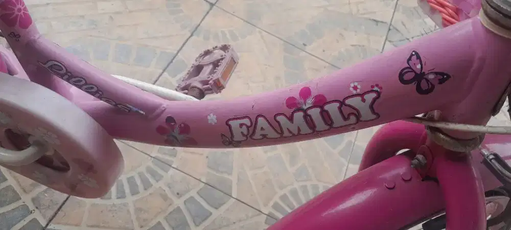 Dijual sepeda anak perempuan 7-12th