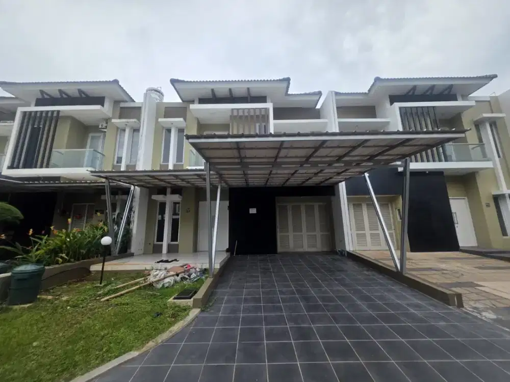 Disewakan Cluster San LorenzO Gading Serpong rumah rapi siap huni