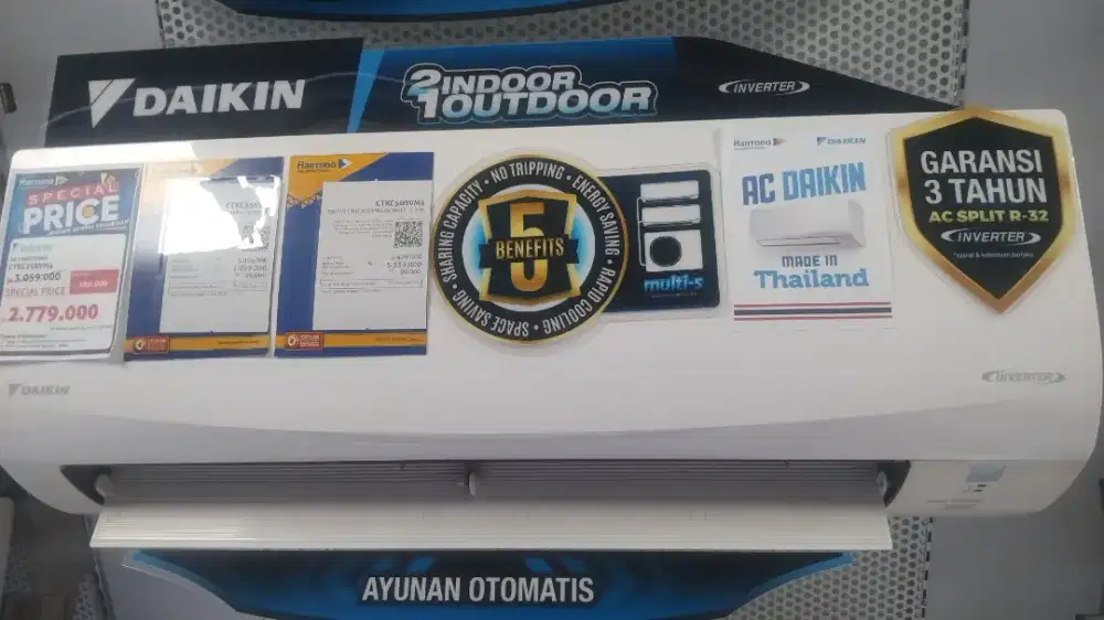 CICILAN TANPA KARTU KREDIT AC DAIKIN 1PK