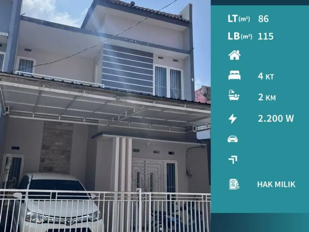 Dijual Rumah Siap Huni dekat JTP3 di Beji Batu Area Wisata