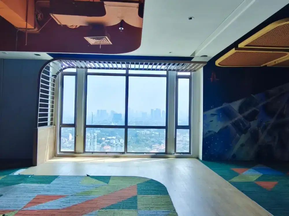 SEWA KANTOR open Space 110m2  – MENARA 165, JAKARTA SELATAN