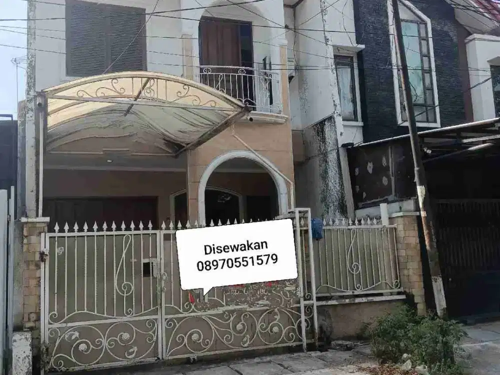 Disewakan rumah jalan raya tingkat bisa usaha lebar 6 di kelapa gading jakut