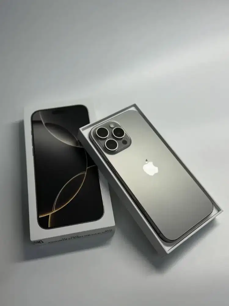 iPhone 16 pro256 Natural Titanium Cicilan 0% no Dp Syarat cukup e-KTP