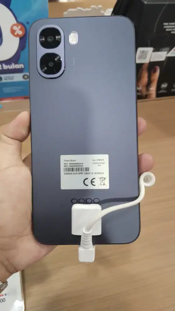 Oppo A6x kredit cicilan ring and bunga 2,25% dg home credit