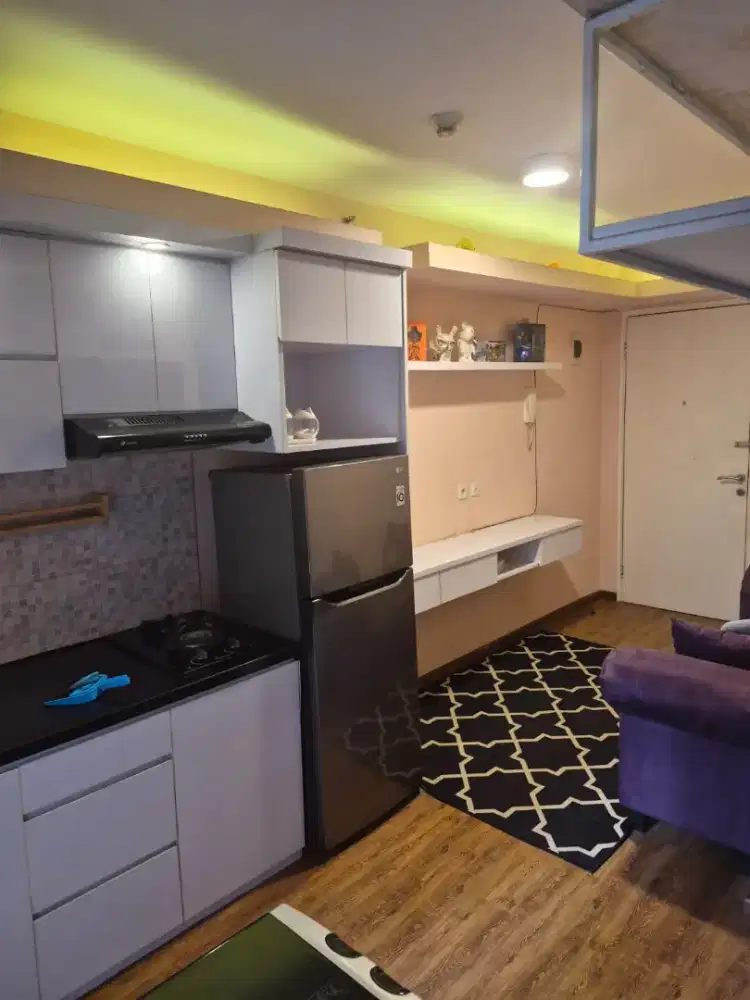 DIJUAL CEPAT UNIT SATU KAMAR LANTAI RENDAH BISA KPA /SHM APT BASSURA