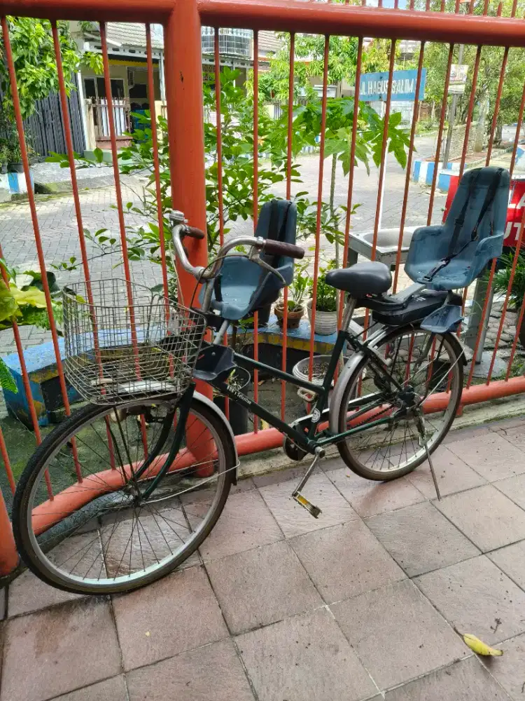 sepeda uk.26 jepang ori boncengan anak keluarga harmonis cfd sport