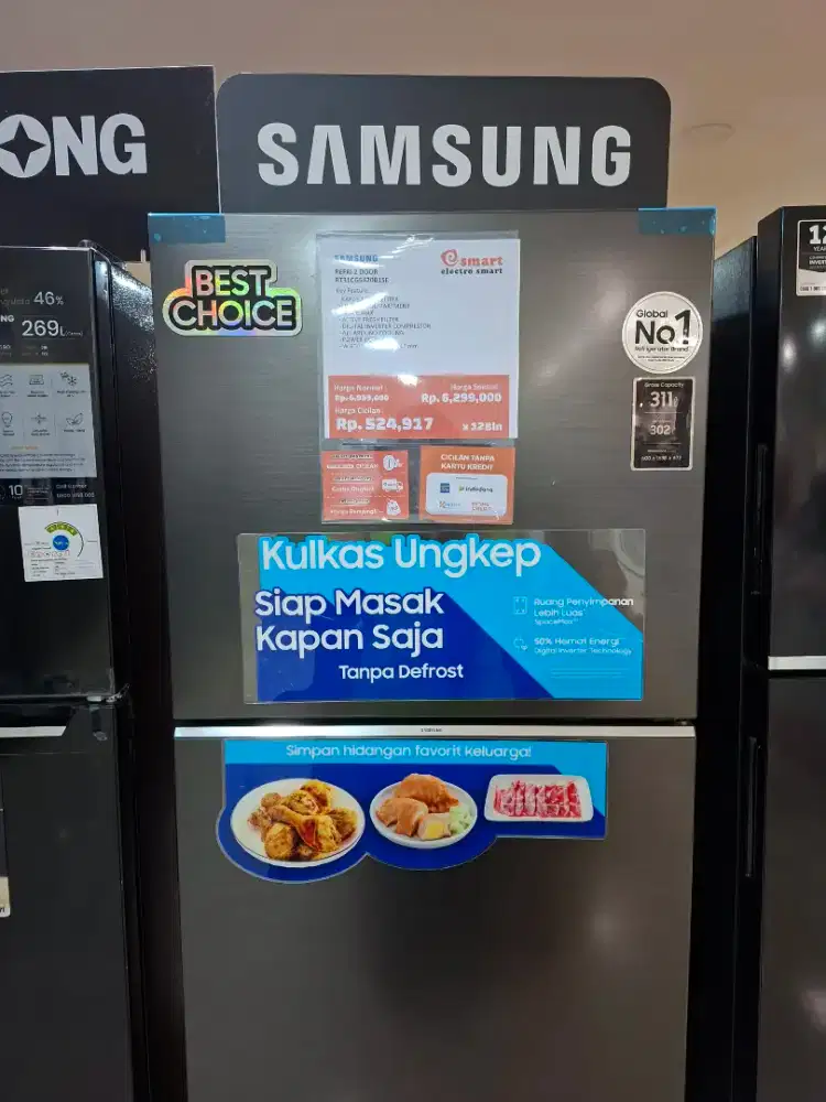 SAMSUNG REFRI 2 DOOR RT31CG5420B1SE