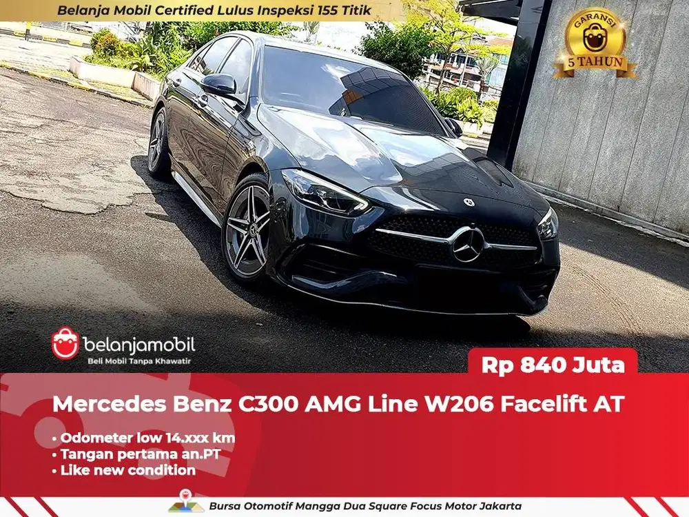 [ LOW KM 14RB ] Mercedes Benz Mercy C 300 C300 AMG W206 2023/2024