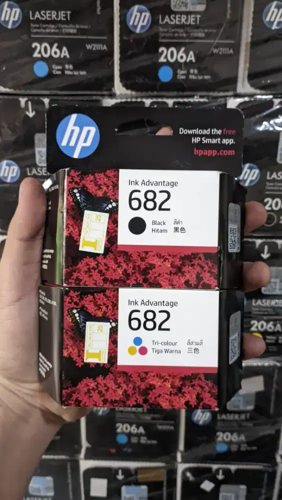 Cartridge baru dan bekas